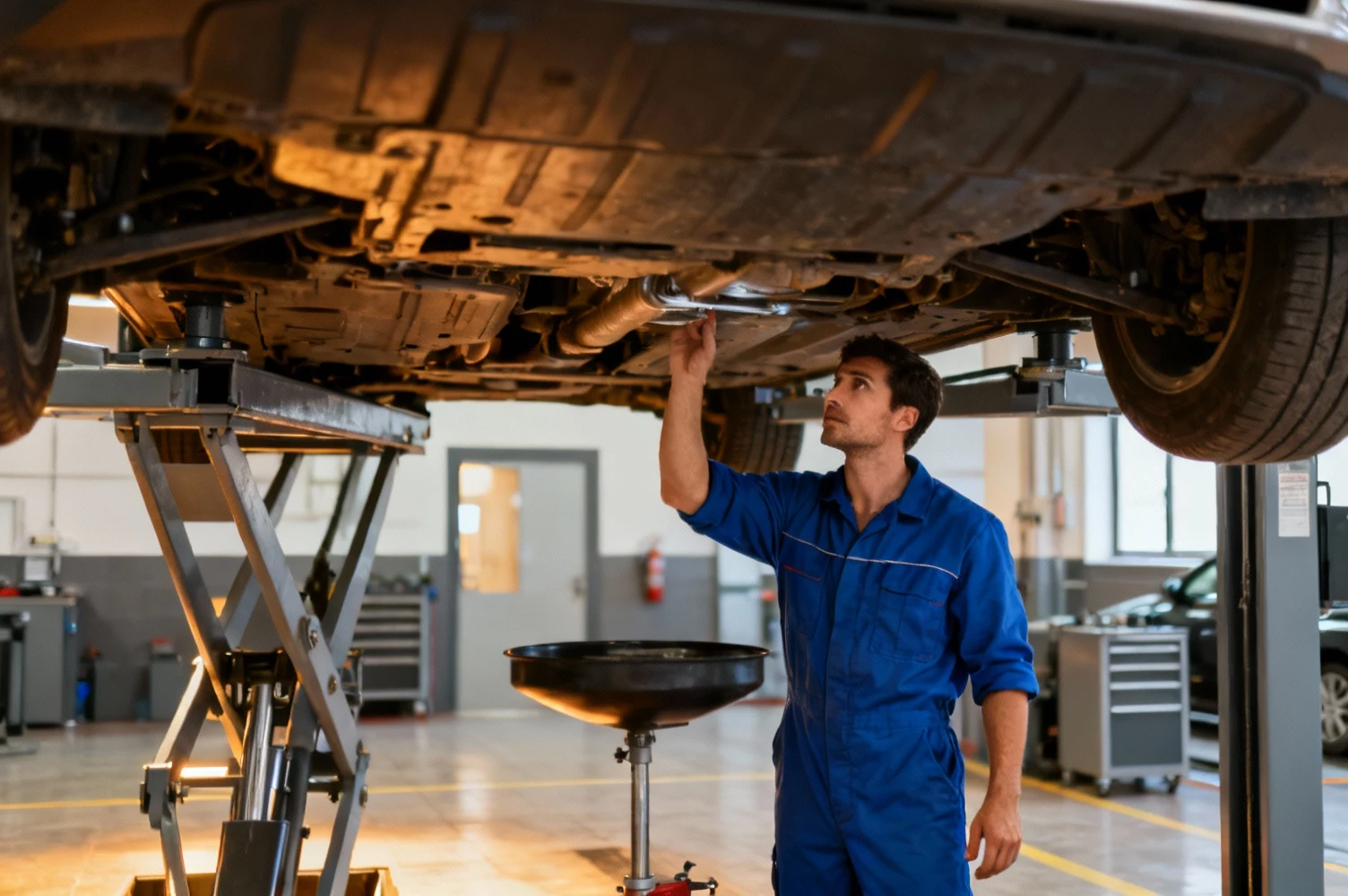 Atelier automobile professionnel